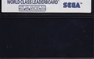 World Class Leader Board - Sega Master System - i Cover (B Grade) (Genbrug)
